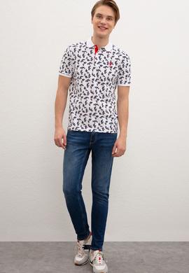 Erkek Beyaz T-shirt - 50217914018