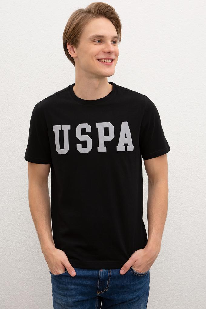 Erkek Siyah Bisiklet Yaka T-Shirt Basic