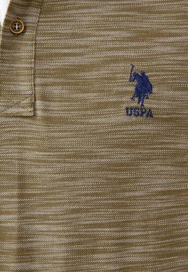 Erkek Haki Polo Yaka T-Shirt - 50205919014