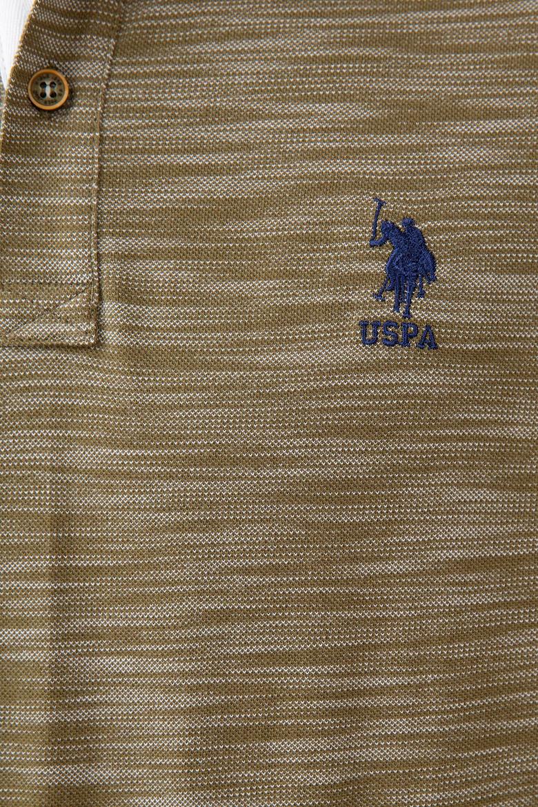 Erkek Haki Polo Yaka T-Shirt - 50205919014