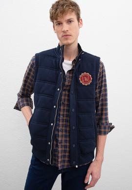 Erkek Lacivert Örme Hırka - 50207499003