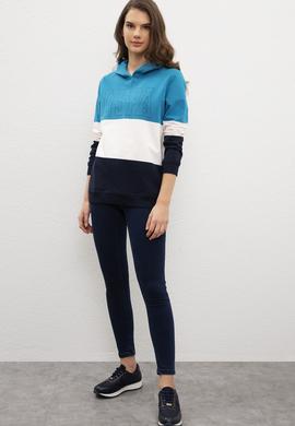 Kadın Lacivert Sweatshirt - 50214951003