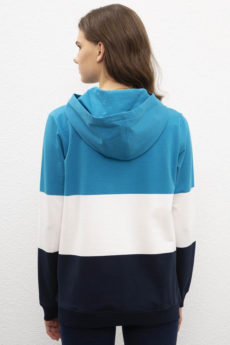 Kadın Lacivert Sweatshirt - 50214951003