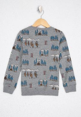 Çocuk Gri Sweatshirt - 50215874022