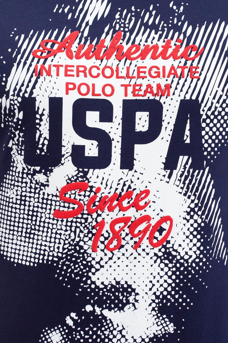 Erkek Lacivert Bisiklet Yaka T-Shirt - 50221091016