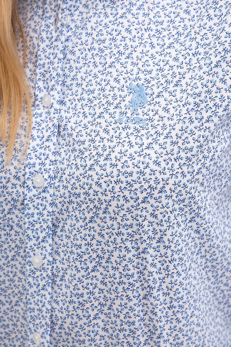 Kadın Mavi Gömlek - 50219970022