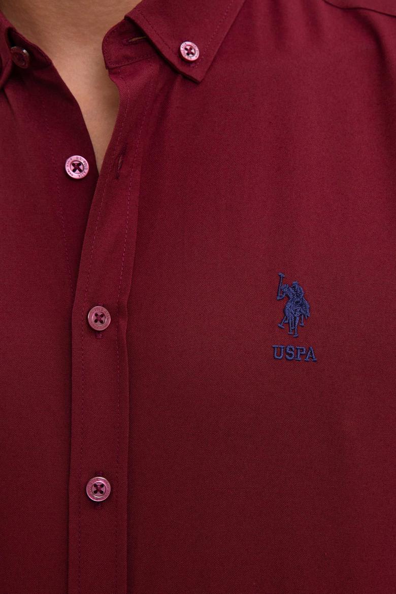 Erkek Kırmızı Gömlek Uzunkol Basic - 50218547041