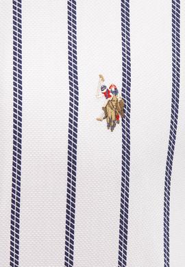 Erkek Lacivert Dikey Çizgili Gömlek Uzunkol - 50218688011