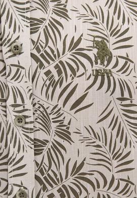 Erkek Yeşil Gömlek Uzunkol - 50218623003