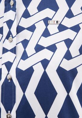 Kadın Lacivert Gömlek Uzunkol - 50218698015