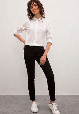 Kadın Siyah Pantolon - 50218418034