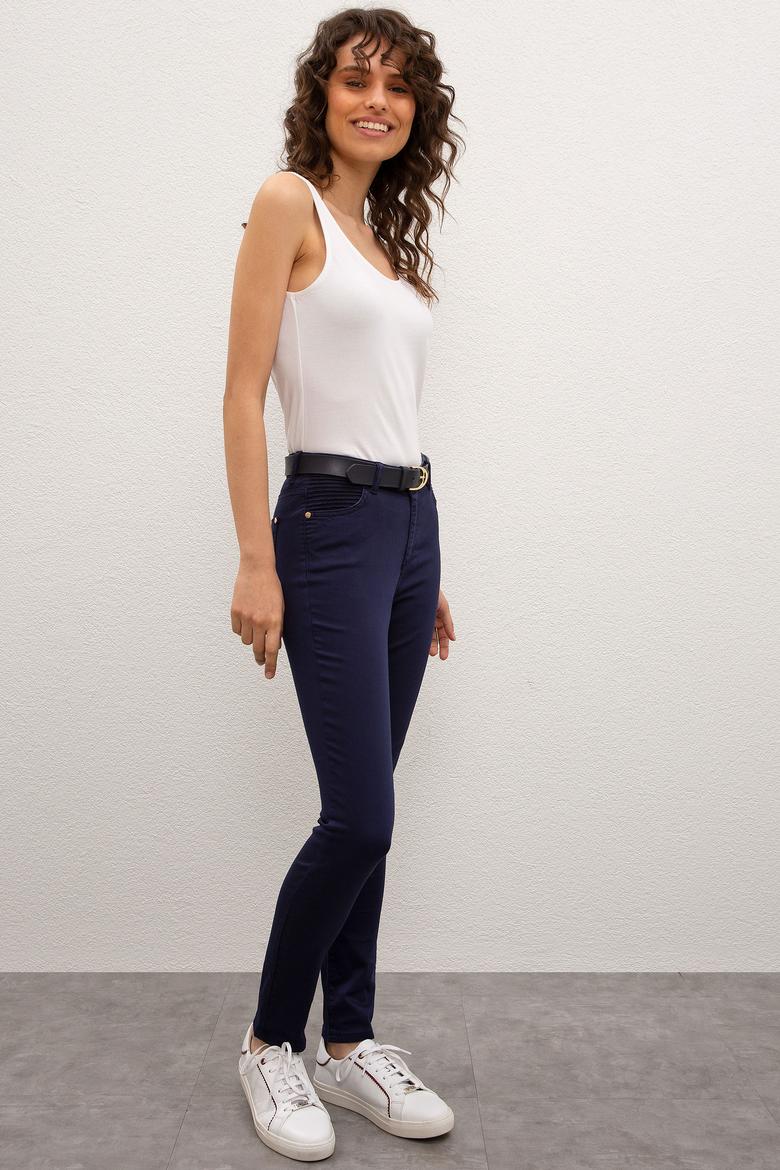 Kadın Lacivert Pantolon - 50218418007