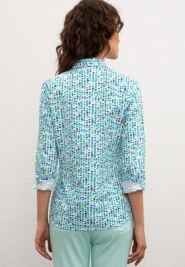 Kadın Yeşil Gömlek Uzunkol - 50218691007