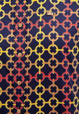 Kadın Lacivert Gömlek Uzunkol - 50218692007