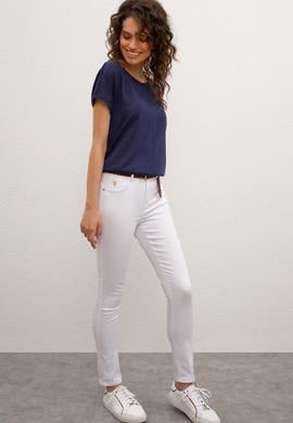 Kadın Beyaz Pantolon - 50222842025