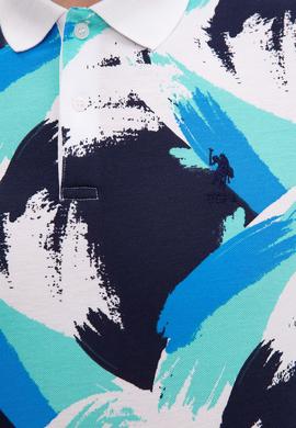 Erkek Beyaz Polo Yaka Tişört - 50218409006