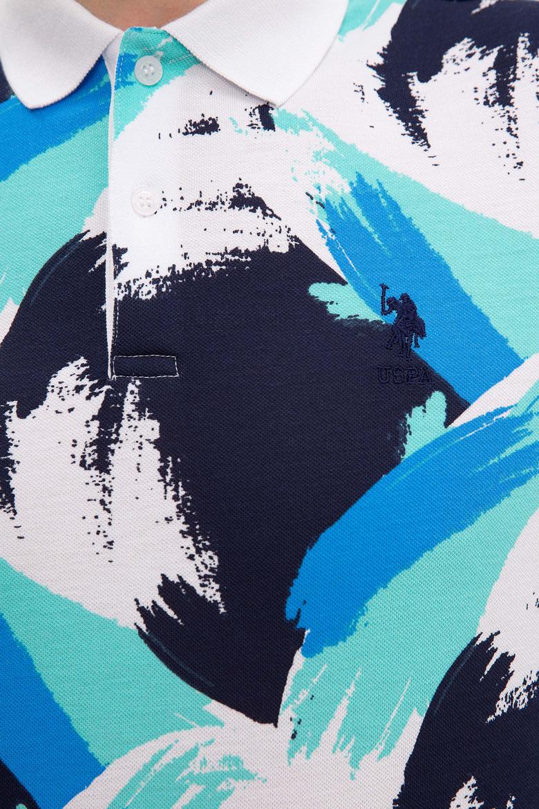 Erkek Beyaz Polo Yaka Tişört - 50218409006