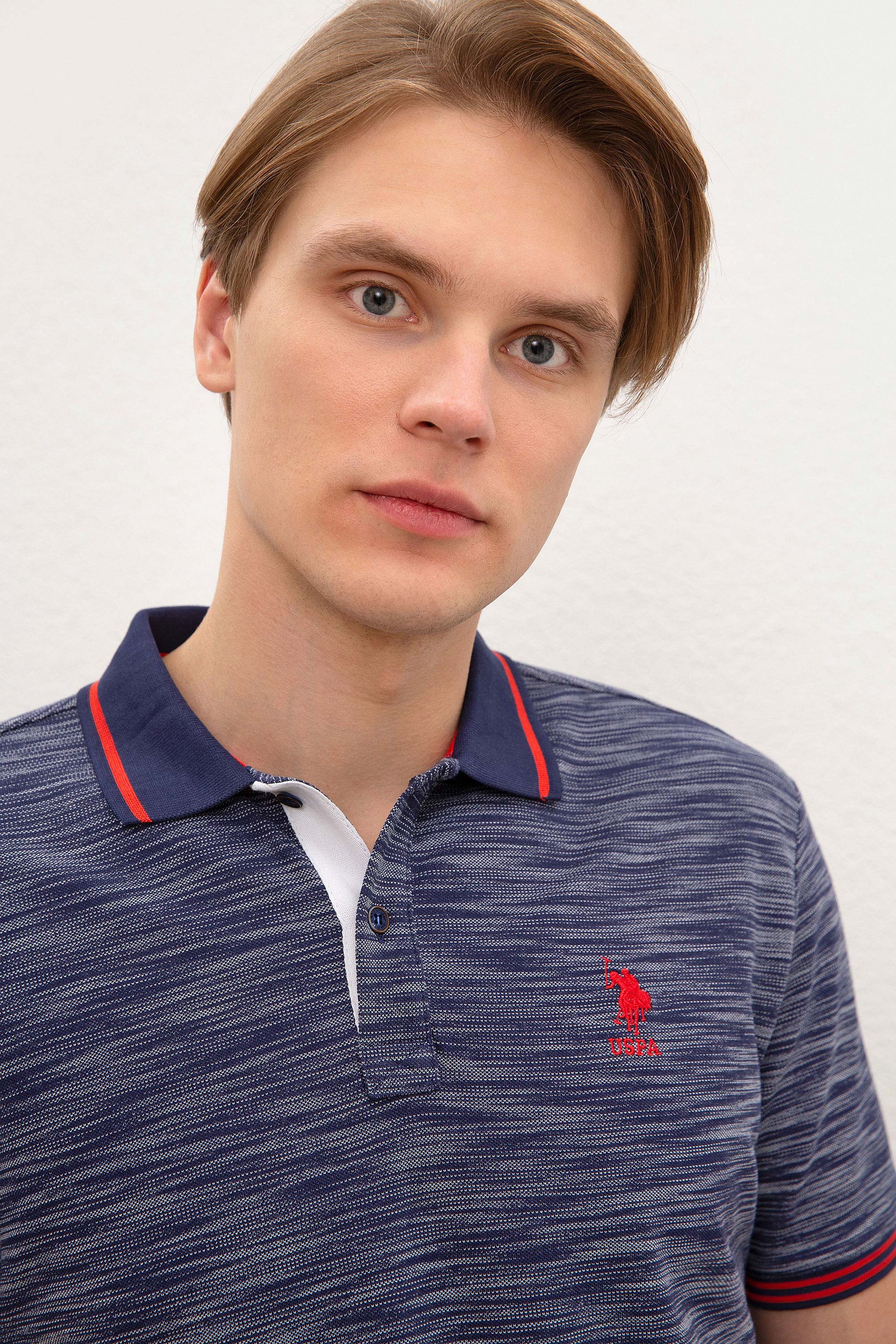 Erkek Lacivert Polo Yaka T-Shirt
