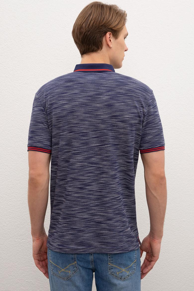 Erkek Lacivert Polo Yaka T-Shirt - 50219132015