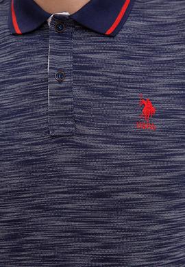 Erkek Lacivert Polo Yaka T-Shirt - 50219132015