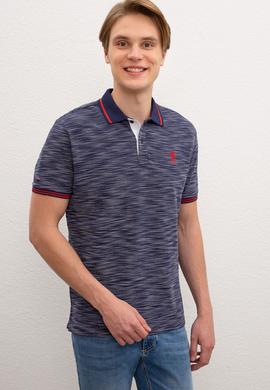 Erkek Lacivert Polo Yaka T-Shirt - 50219132015