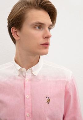 Erkek Pembe Gömlek Uzunkol - 50218684010