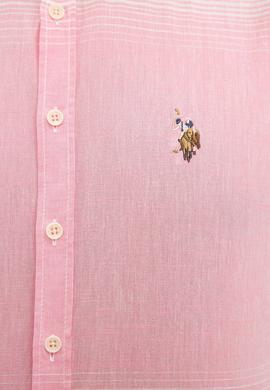 Erkek Pembe Gömlek Uzunkol - 50218684010