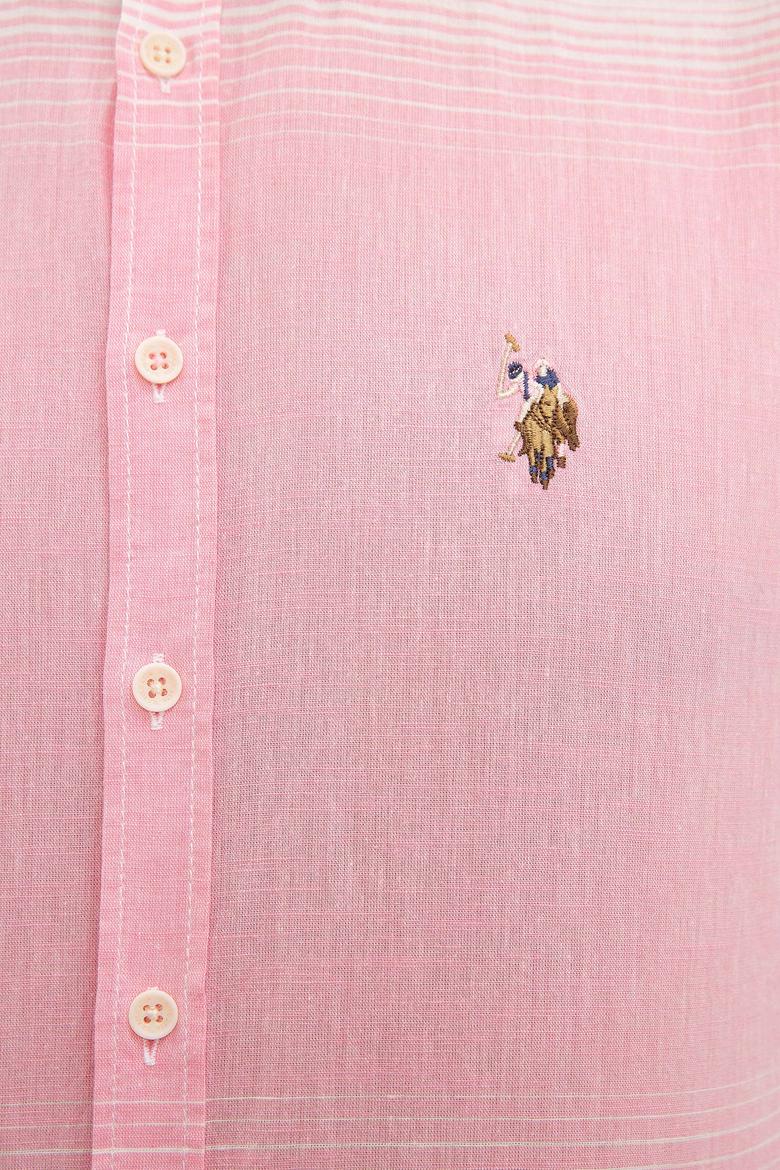 Erkek Pembe Gömlek Uzunkol - 50218684010