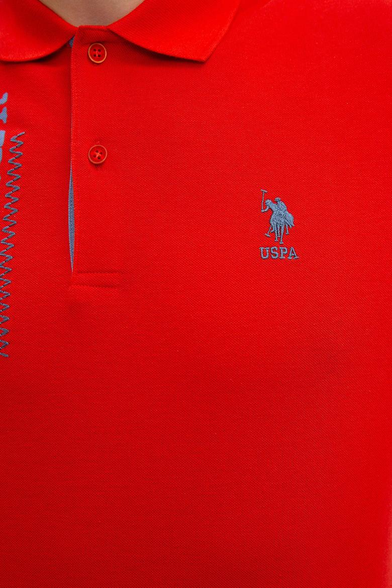 Erkek Açık Kırmızı Polo Yaka T-Shirt - 50219202055