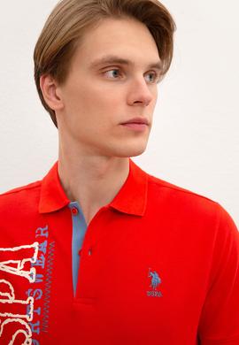 Erkek Açık Kırmızı Polo Yaka T-Shirt - 50219202055