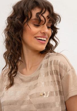 Kadın Çok Renkli Tişört - 50218040014