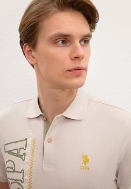 Erkek Taş Polo Yaka T-Shirt - 50219202045