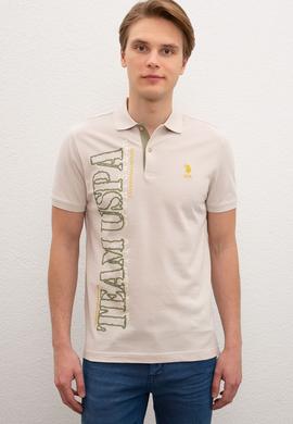 Erkek Taş Polo Yaka T-Shirt - 50219202045