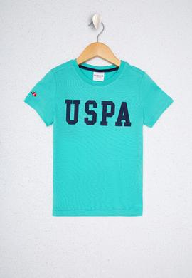 Erkek Çocuk Yeşil Bisiklet Yaka Tişört - 50218039047