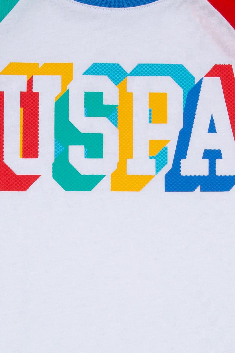 Çocuk Beyaz Bisiklet Yaka Tişört - 50220316001