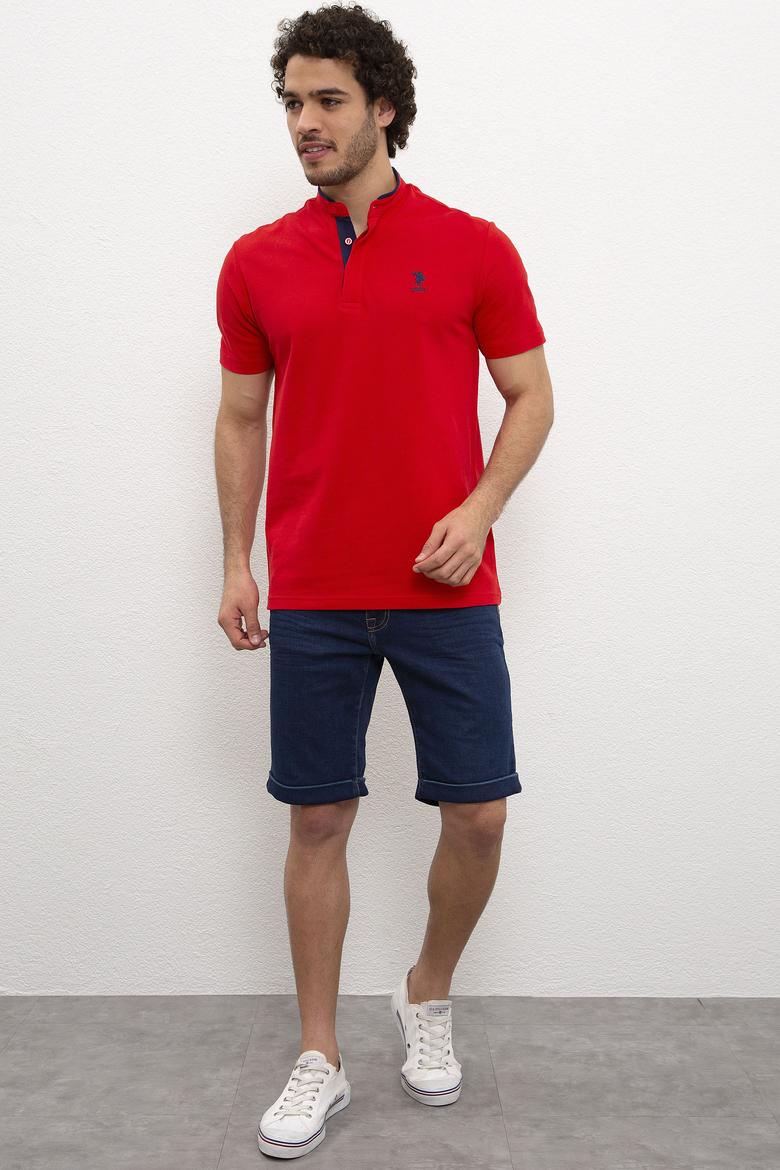 Erkek Kırmızı T-Shirt - 50219112021