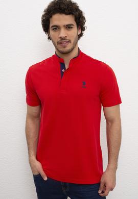 Erkek Kırmızı T-Shirt - 50219112021