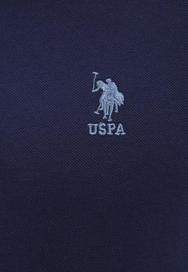 Erkek Lacivert Hakim Yaka T-Shirt - 50219112031