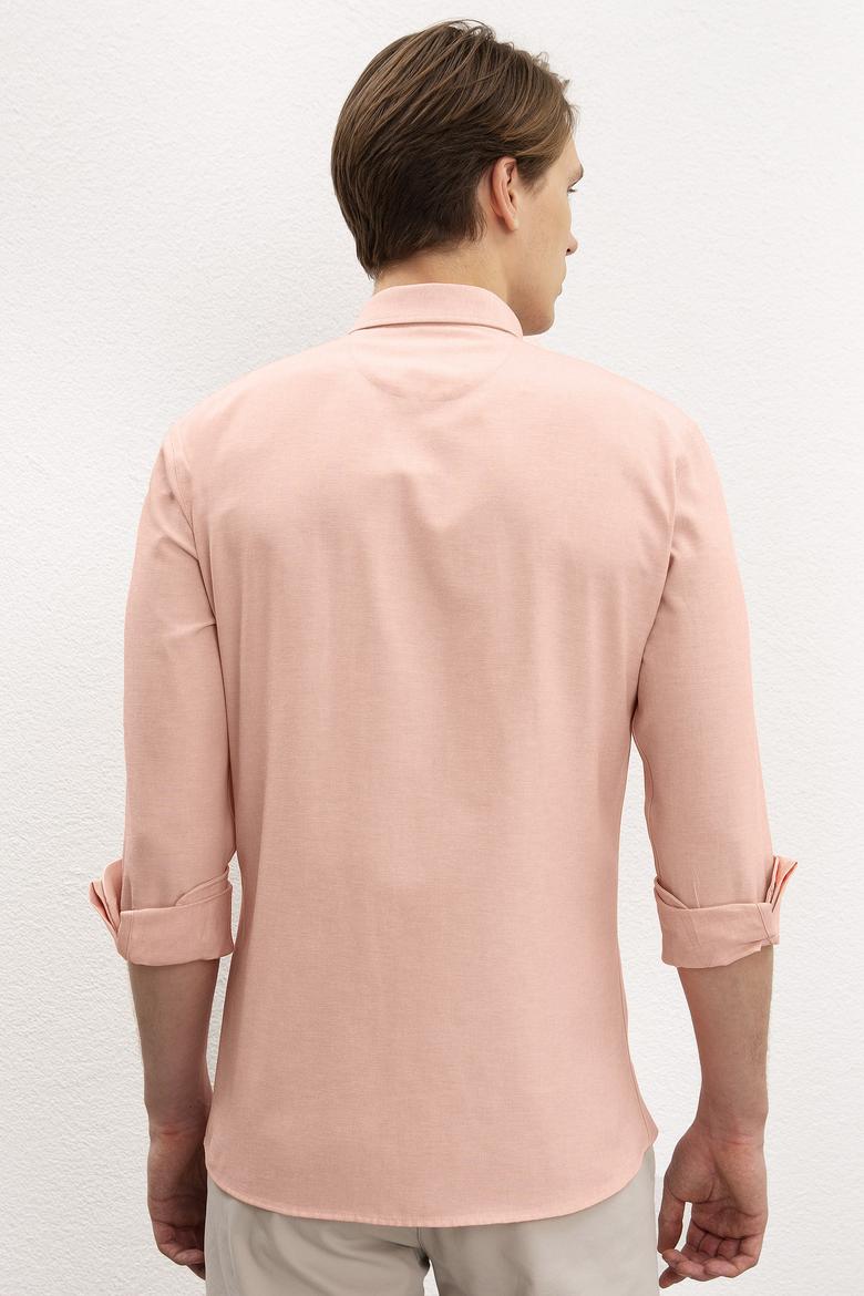 Erkek Pembe Gömlek Uzunkol Basic - 50218954036