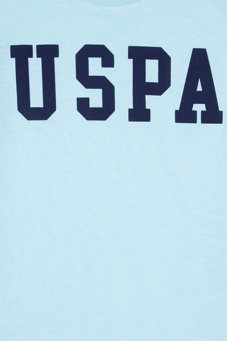 Erkek Çocuk Mavi Bisiklet Yaka Tişört - 50218039122