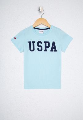 Erkek Çocuk Mavi Bisiklet Yaka Tişört - 50218039122