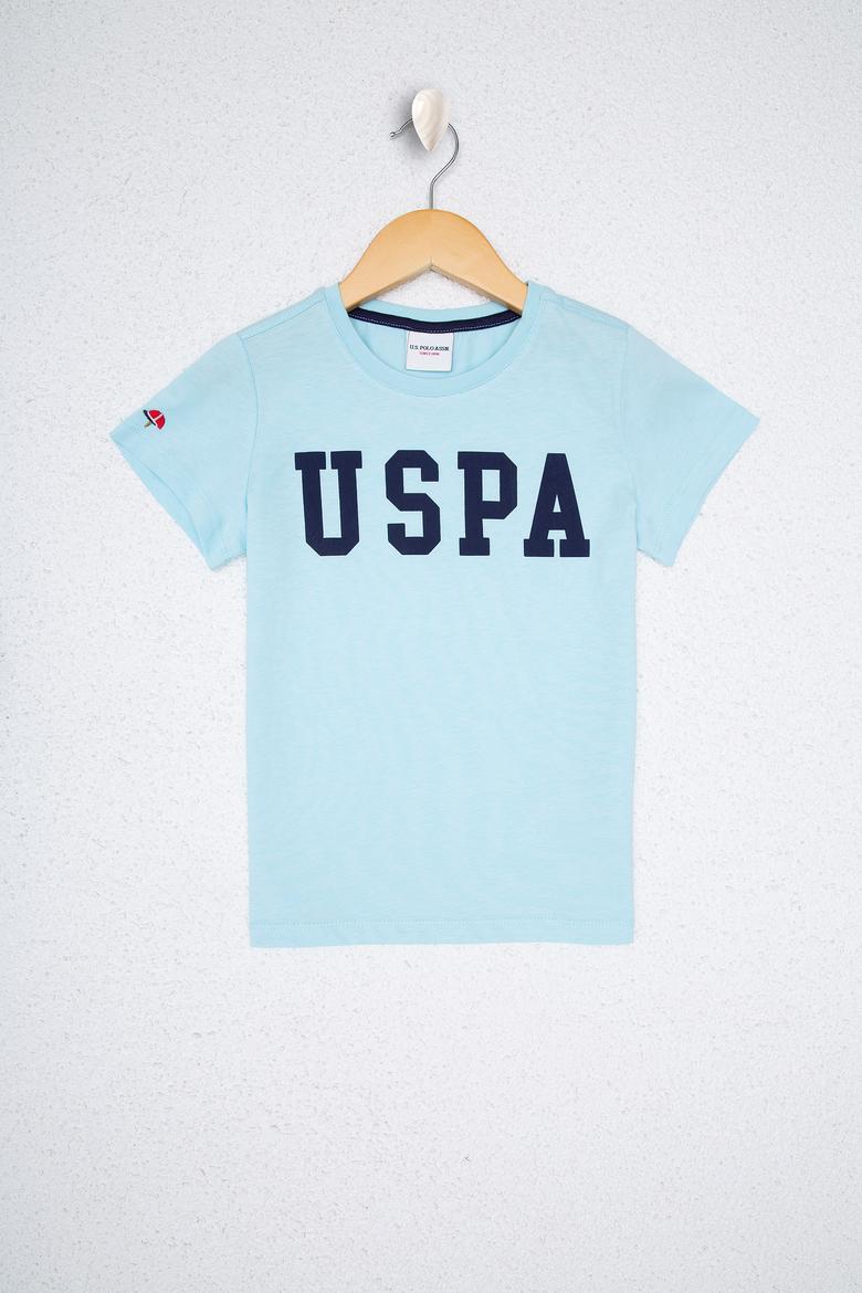 Erkek Çocuk Mavi Bisiklet Yaka Tişört