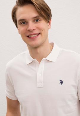 Erkek Ekru Basic Polo Yaka Tişört - 50217612331