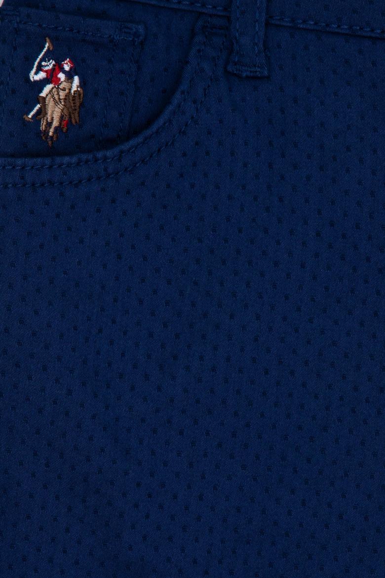 Erkek Çocuk Mavi Denim Bermuda - 50202241009