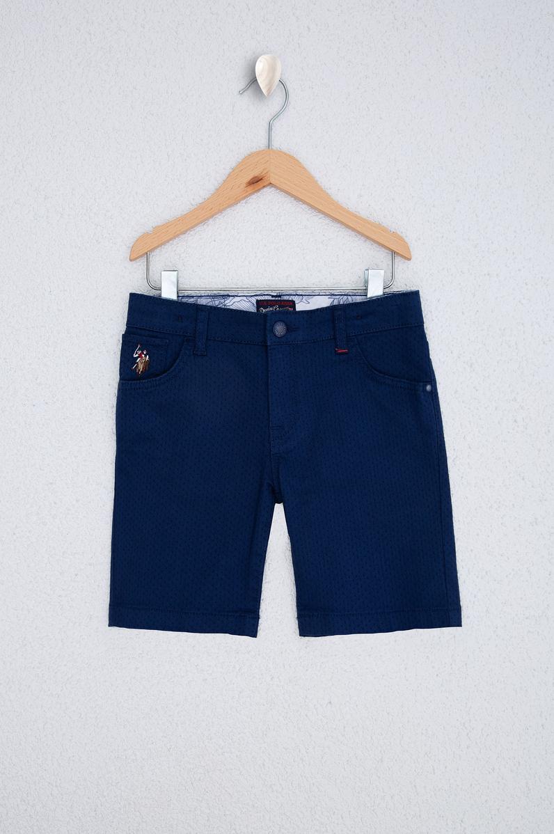Erkek Çocuk Mavi Denim Bermuda