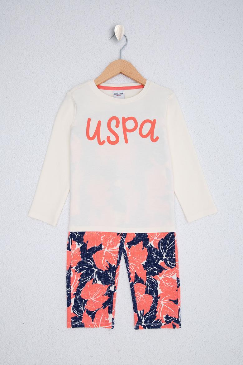 Kız Çocuk Beyaz Pijama