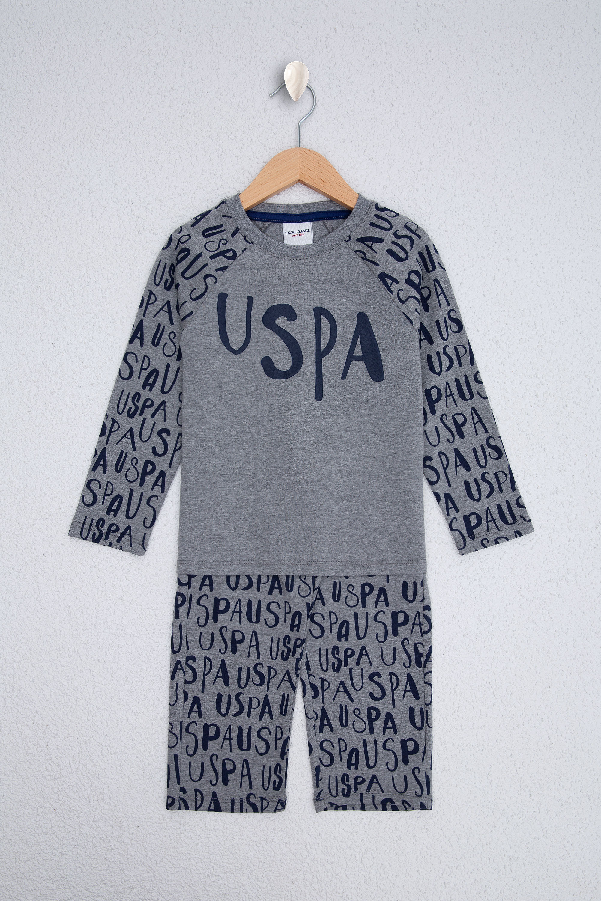 Erkek Çocuk Gri Pijama - Image 1