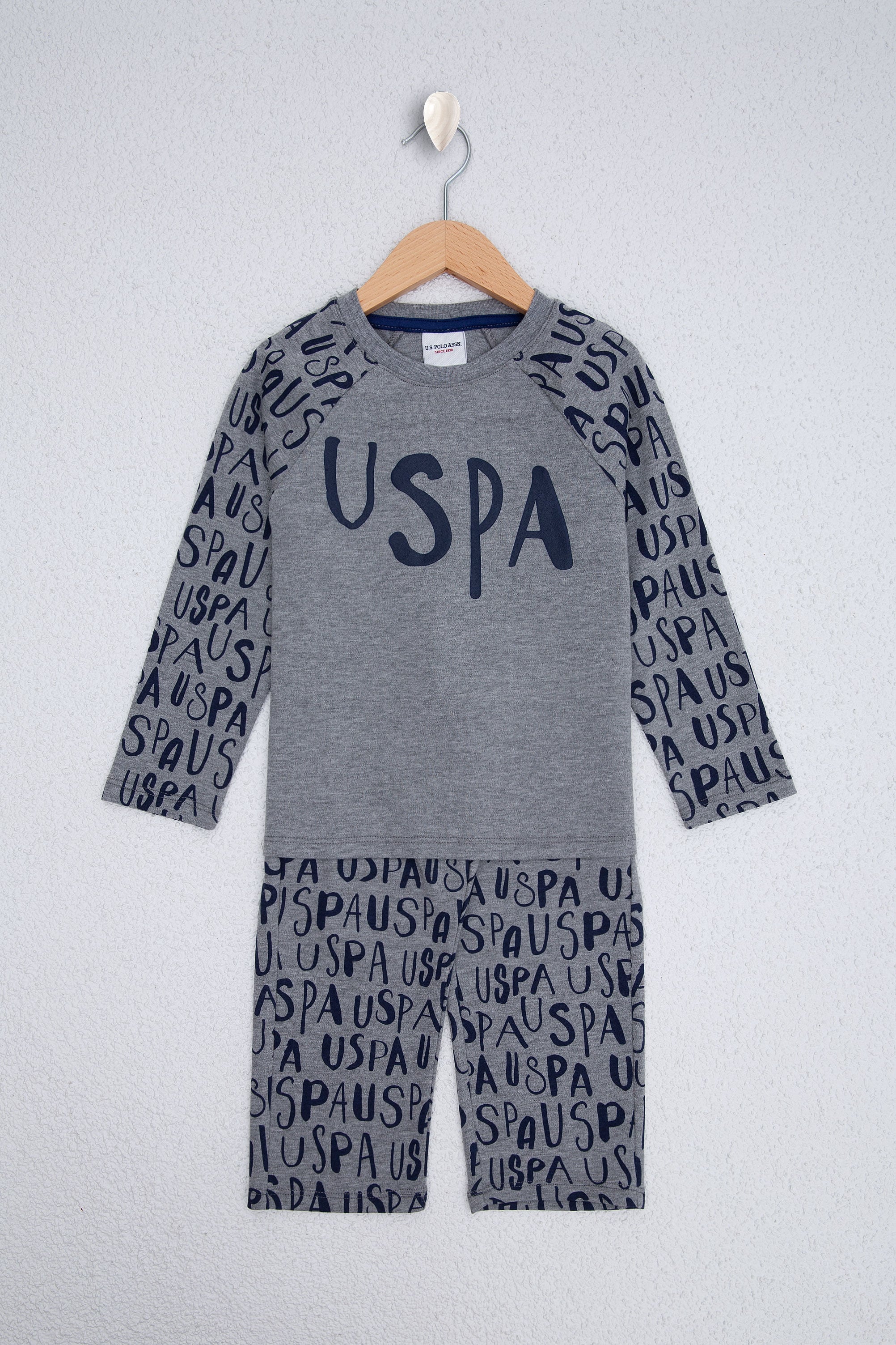 Erkek Çocuk Gri Pijama