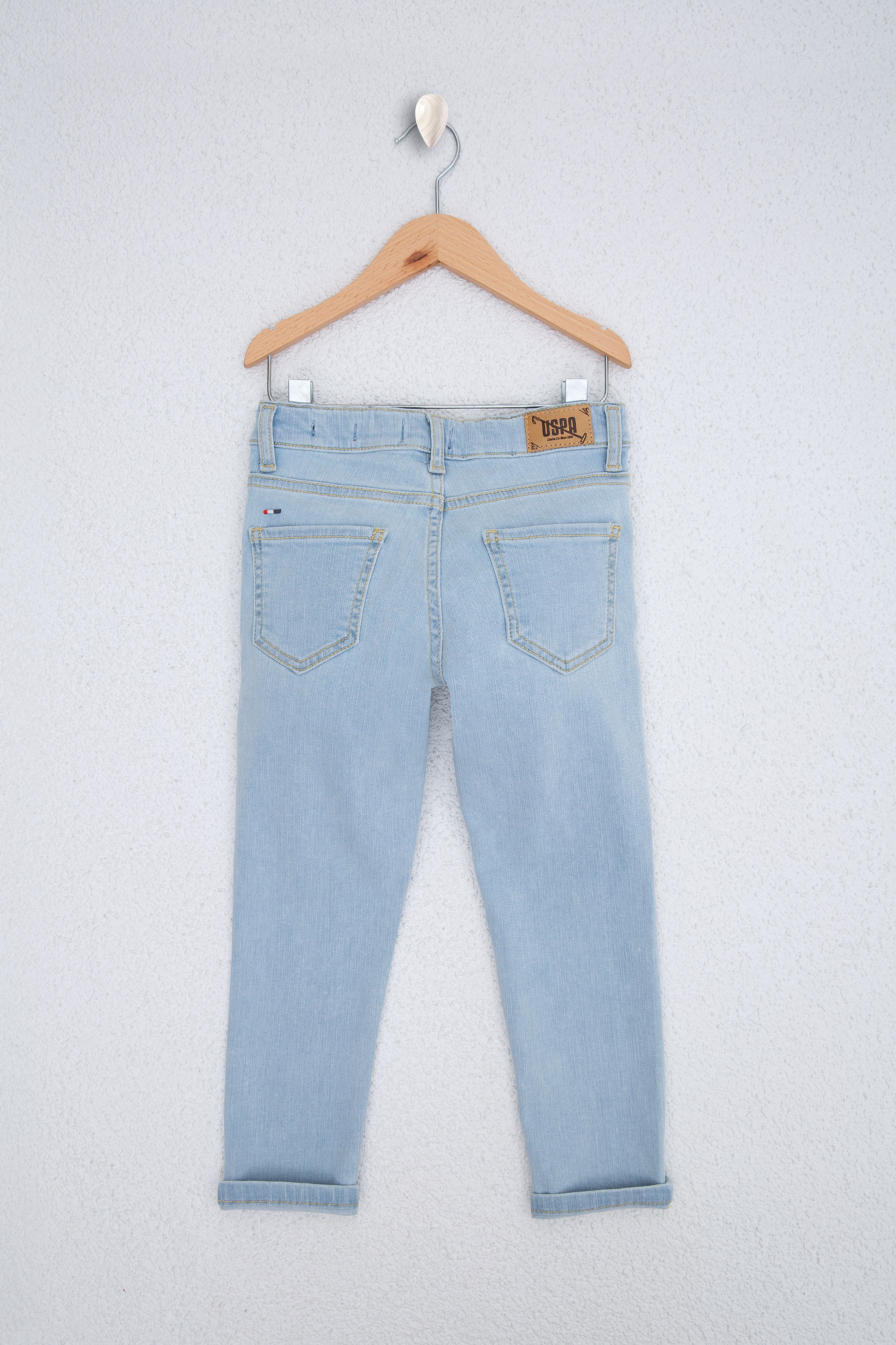 Erkek Çocuk Mavi Denim Pantolon - Image 2
