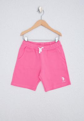 Çocuk Pembe Örme Şort - 50220355001